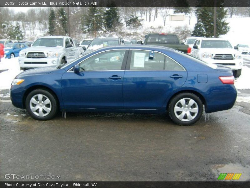 Blue Ribbon Metallic / Ash 2009 Toyota Camry LE