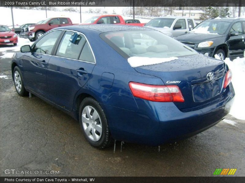 Blue Ribbon Metallic / Ash 2009 Toyota Camry LE