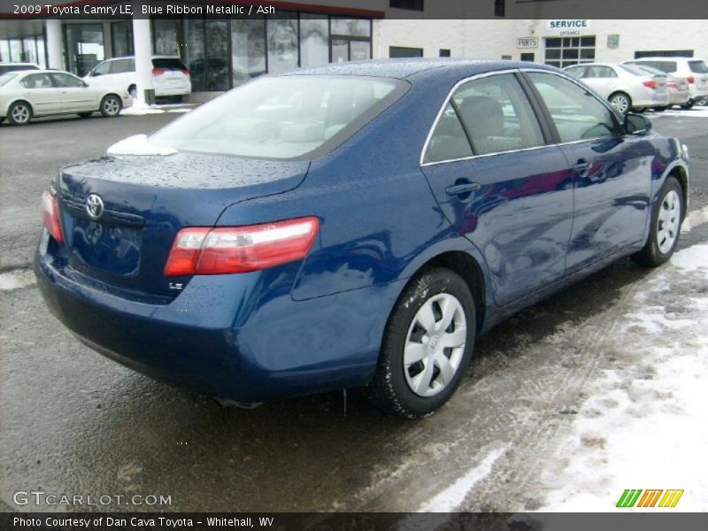 Blue Ribbon Metallic / Ash 2009 Toyota Camry LE