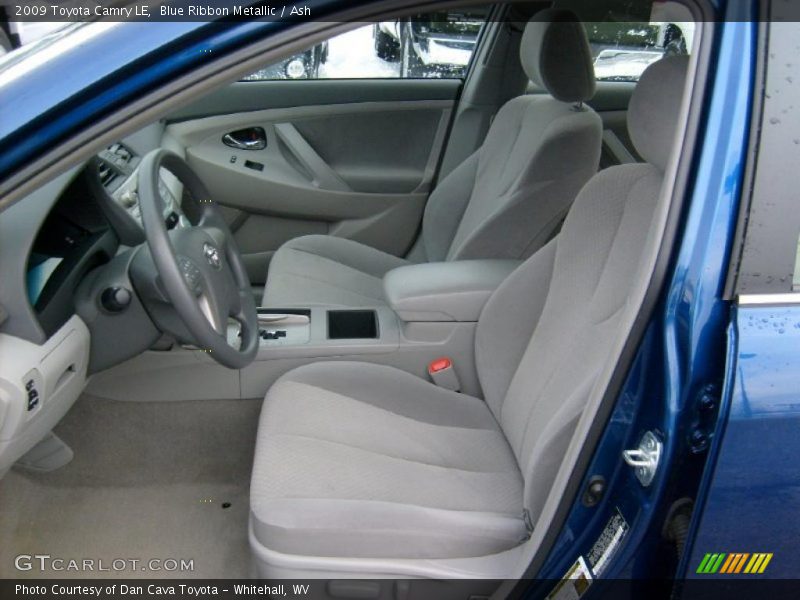 Blue Ribbon Metallic / Ash 2009 Toyota Camry LE