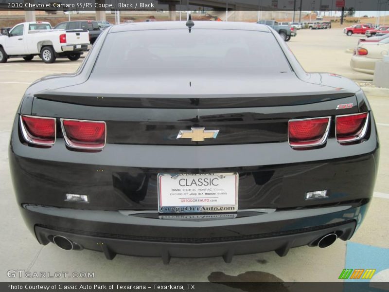 Black / Black 2010 Chevrolet Camaro SS/RS Coupe