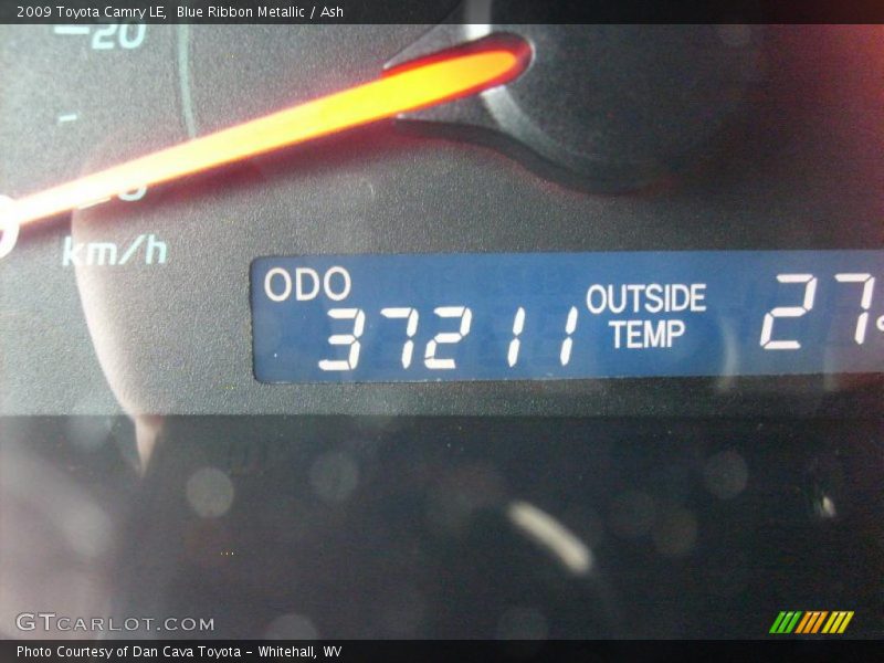 Blue Ribbon Metallic / Ash 2009 Toyota Camry LE