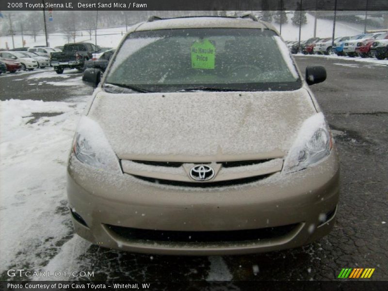 Desert Sand Mica / Fawn 2008 Toyota Sienna LE