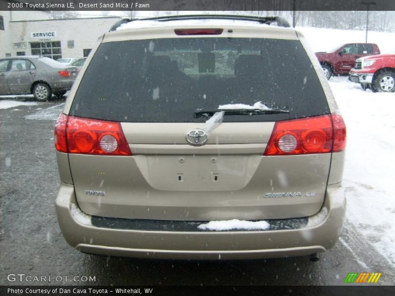 Desert Sand Mica / Fawn 2008 Toyota Sienna LE