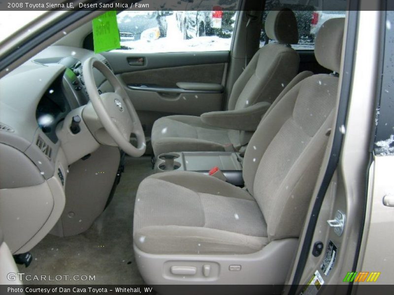 Desert Sand Mica / Fawn 2008 Toyota Sienna LE