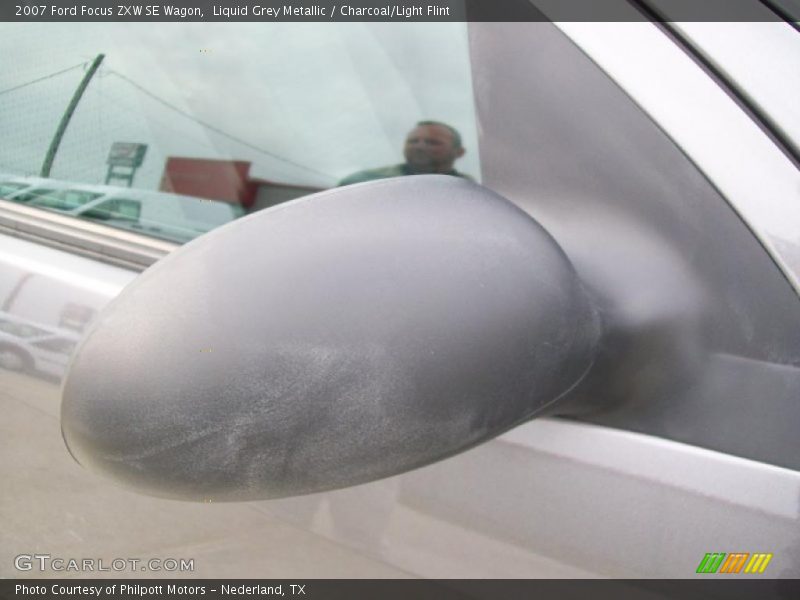 Liquid Grey Metallic / Charcoal/Light Flint 2007 Ford Focus ZXW SE Wagon