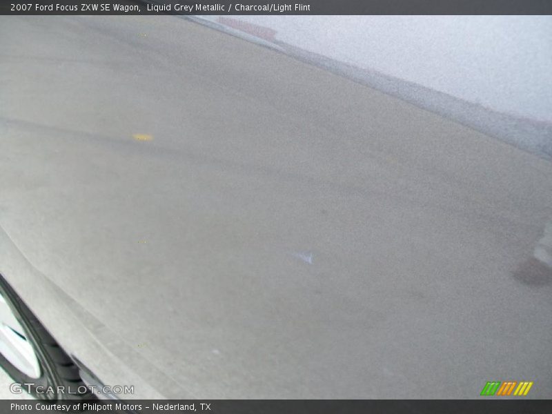 Liquid Grey Metallic / Charcoal/Light Flint 2007 Ford Focus ZXW SE Wagon