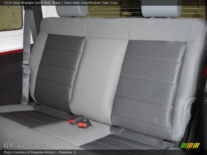 Black / Dark Slate Gray/Medium Slate Gray 2010 Jeep Wrangler Sport 4x4