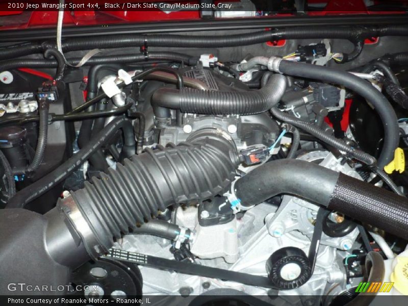 Black / Dark Slate Gray/Medium Slate Gray 2010 Jeep Wrangler Sport 4x4