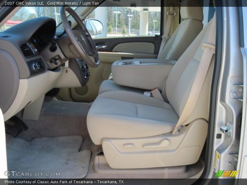 Gold Mist Metallic / Light Tan 2007 GMC Yukon SLE