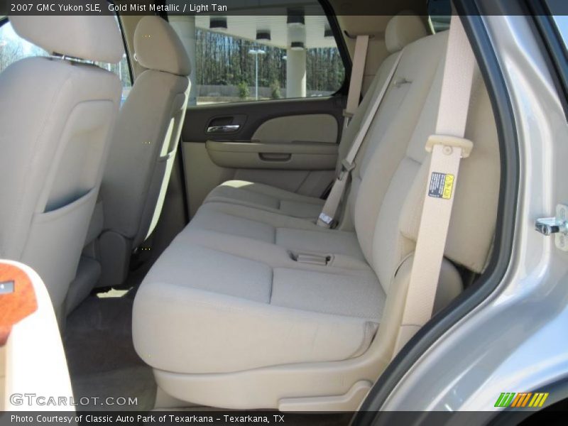 Gold Mist Metallic / Light Tan 2007 GMC Yukon SLE