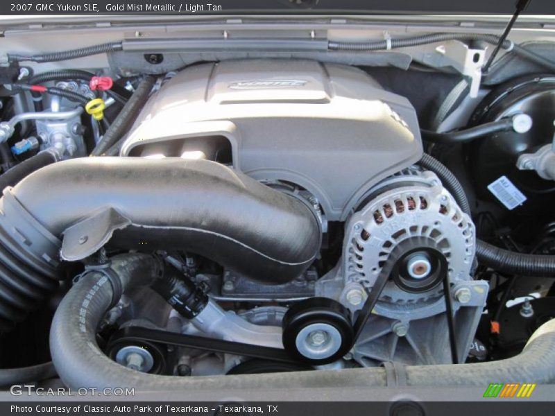 Gold Mist Metallic / Light Tan 2007 GMC Yukon SLE