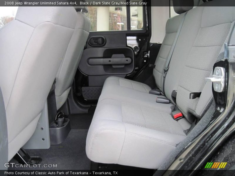 Black / Dark Slate Gray/Med Slate Gray 2008 Jeep Wrangler Unlimited Sahara 4x4