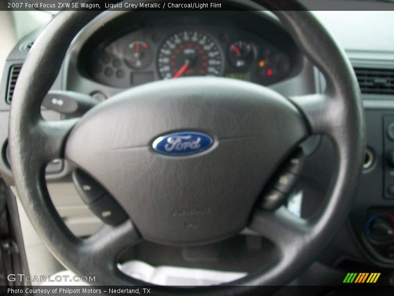 Liquid Grey Metallic / Charcoal/Light Flint 2007 Ford Focus ZXW SE Wagon
