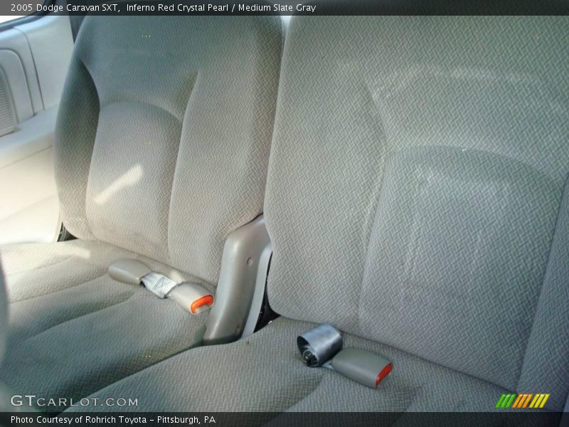 Inferno Red Crystal Pearl / Medium Slate Gray 2005 Dodge Caravan SXT