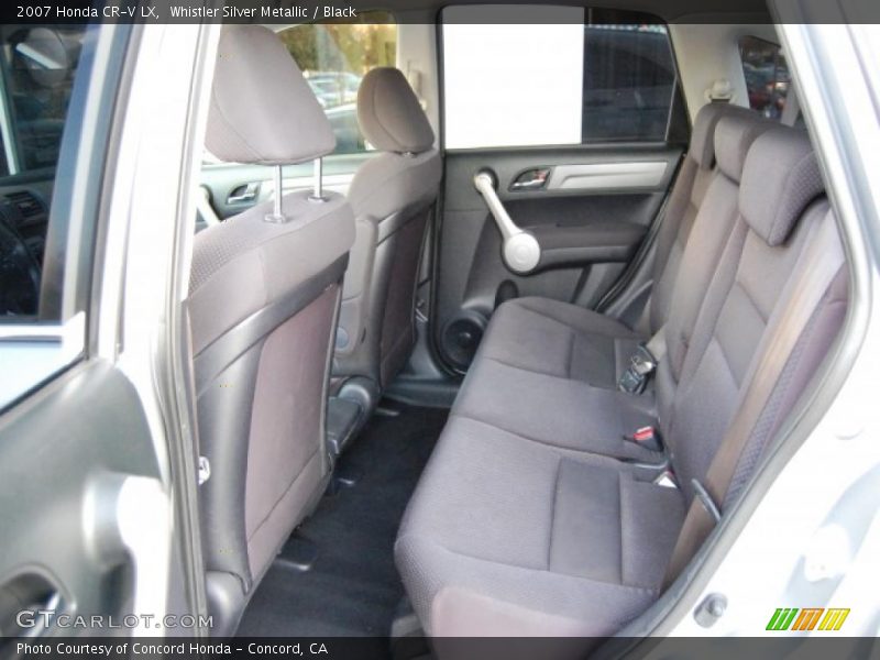 Whistler Silver Metallic / Black 2007 Honda CR-V LX