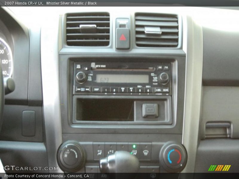 Whistler Silver Metallic / Black 2007 Honda CR-V LX