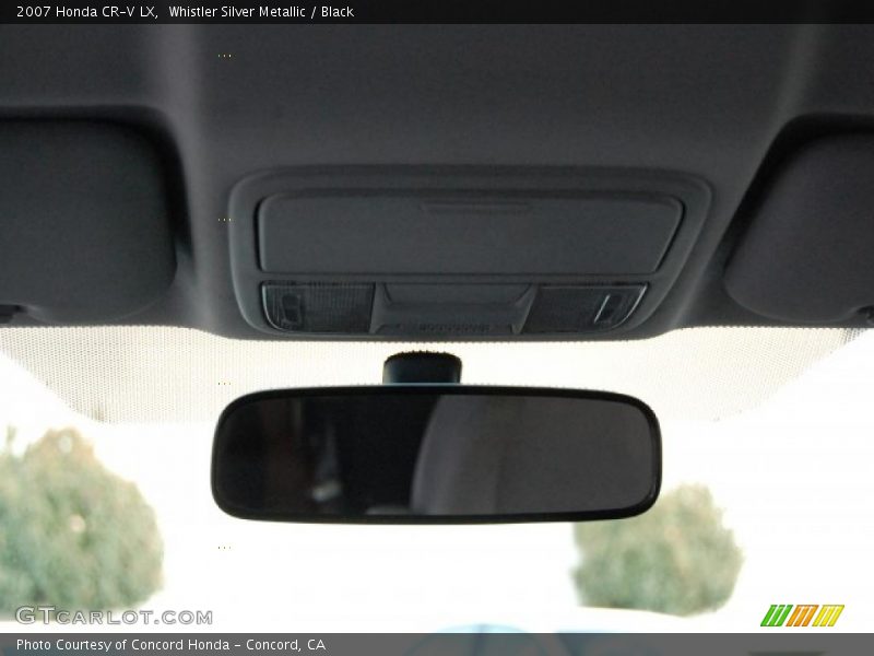 Whistler Silver Metallic / Black 2007 Honda CR-V LX