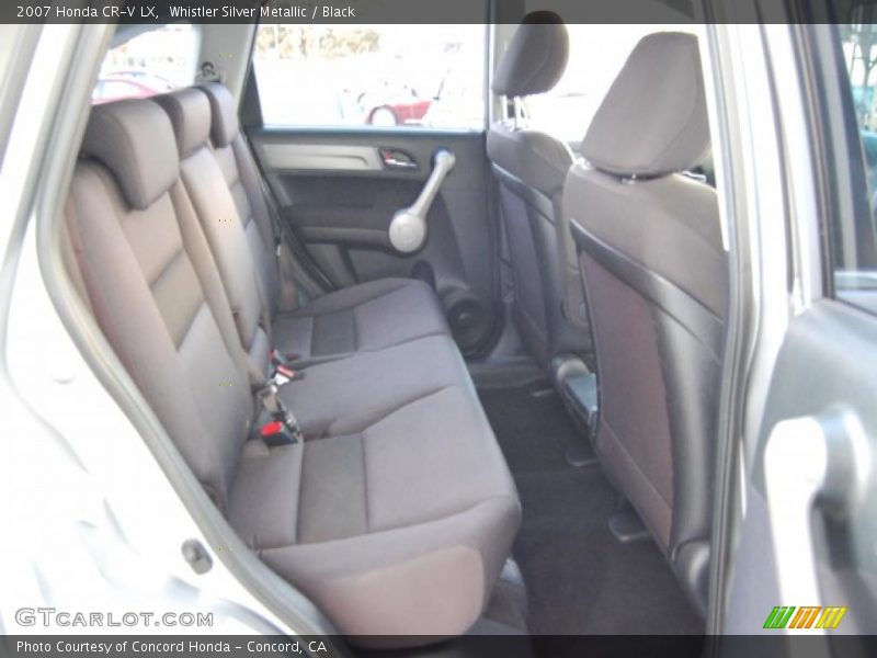 Whistler Silver Metallic / Black 2007 Honda CR-V LX