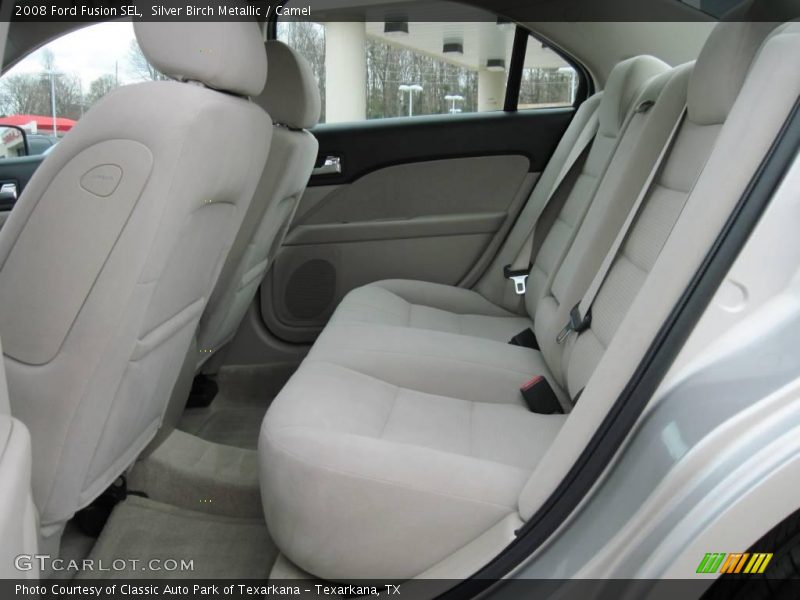 Silver Birch Metallic / Camel 2008 Ford Fusion SEL