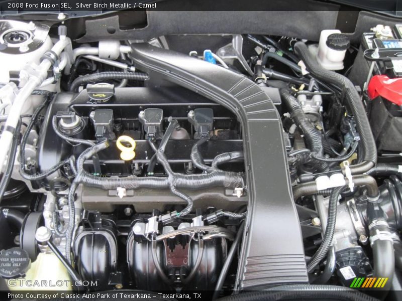 Silver Birch Metallic / Camel 2008 Ford Fusion SEL