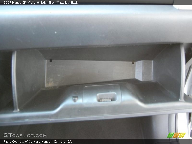 Whistler Silver Metallic / Black 2007 Honda CR-V LX