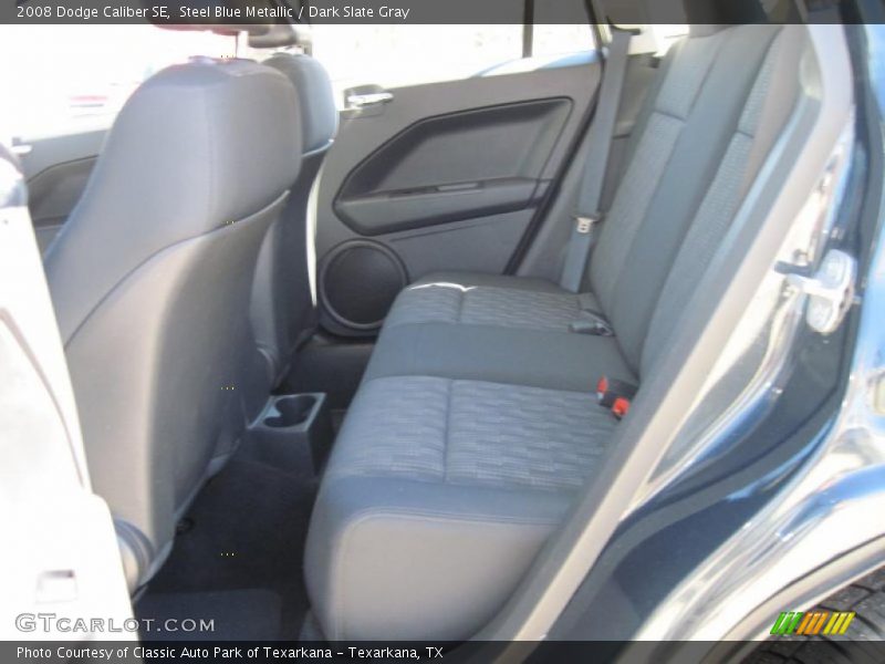 Steel Blue Metallic / Dark Slate Gray 2008 Dodge Caliber SE
