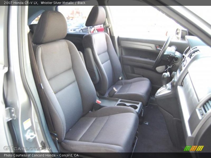 Whistler Silver Metallic / Black 2007 Honda CR-V LX