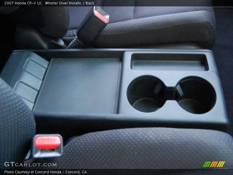 Whistler Silver Metallic / Black 2007 Honda CR-V LX