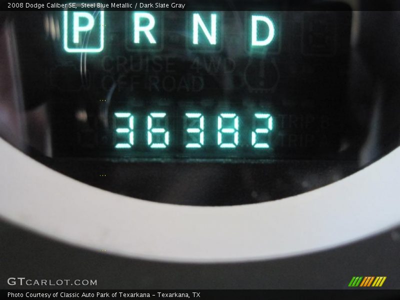 Steel Blue Metallic / Dark Slate Gray 2008 Dodge Caliber SE