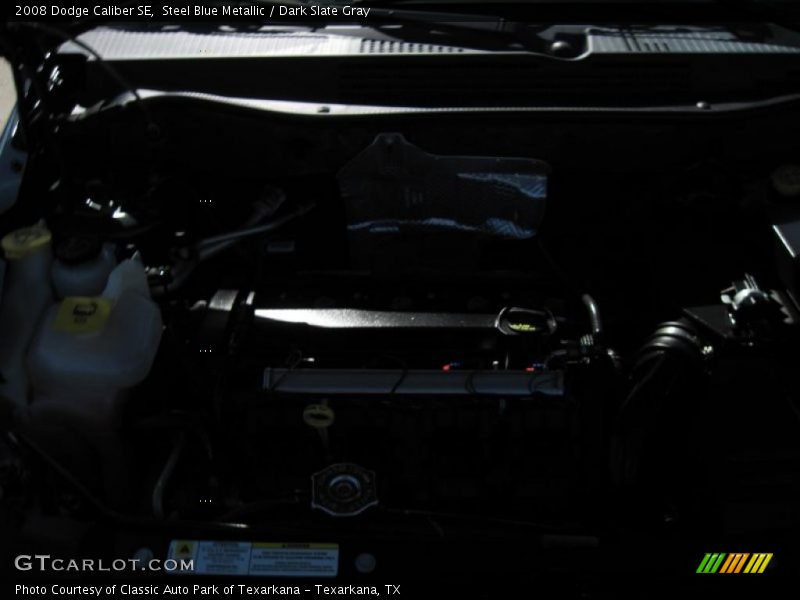 Steel Blue Metallic / Dark Slate Gray 2008 Dodge Caliber SE