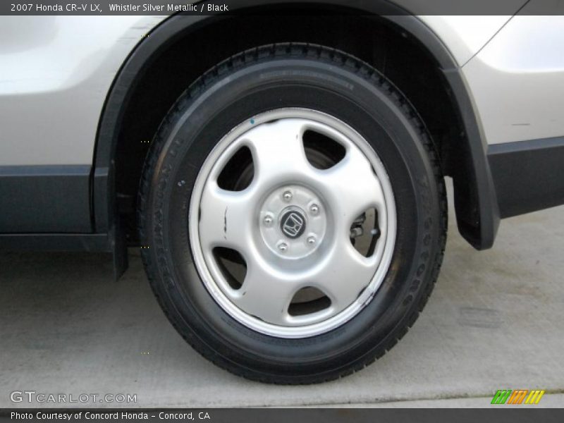 Whistler Silver Metallic / Black 2007 Honda CR-V LX