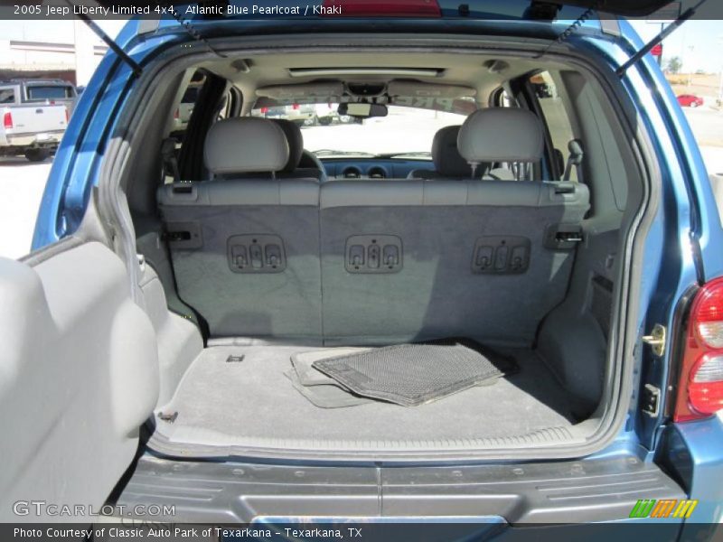 Atlantic Blue Pearlcoat / Khaki 2005 Jeep Liberty Limited 4x4
