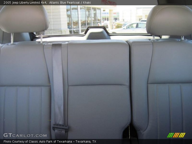 Atlantic Blue Pearlcoat / Khaki 2005 Jeep Liberty Limited 4x4