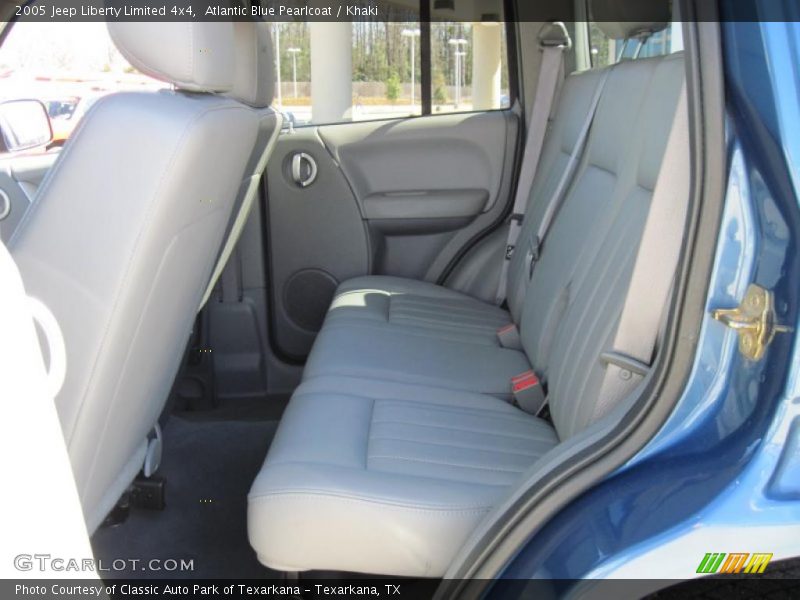 Atlantic Blue Pearlcoat / Khaki 2005 Jeep Liberty Limited 4x4