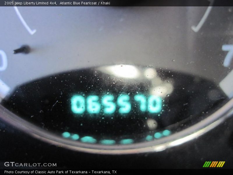 Atlantic Blue Pearlcoat / Khaki 2005 Jeep Liberty Limited 4x4