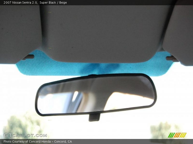 Super Black / Beige 2007 Nissan Sentra 2.0
