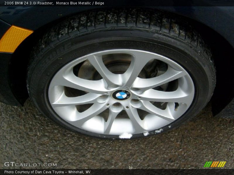 Monaco Blue Metallic / Beige 2006 BMW Z4 3.0i Roadster