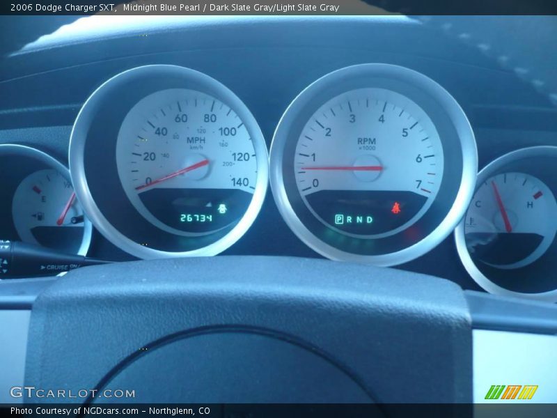Midnight Blue Pearl / Dark Slate Gray/Light Slate Gray 2006 Dodge Charger SXT