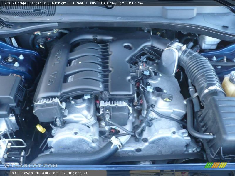 Midnight Blue Pearl / Dark Slate Gray/Light Slate Gray 2006 Dodge Charger SXT