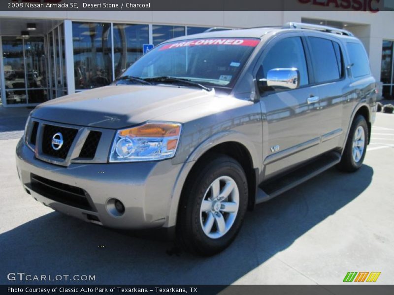 Desert Stone / Charcoal 2008 Nissan Armada SE