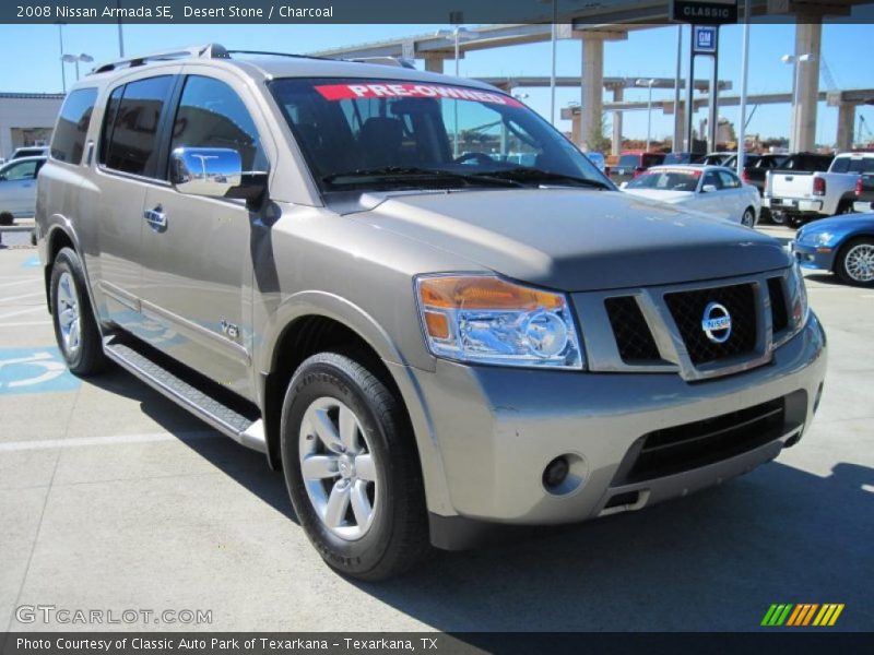 Desert Stone / Charcoal 2008 Nissan Armada SE