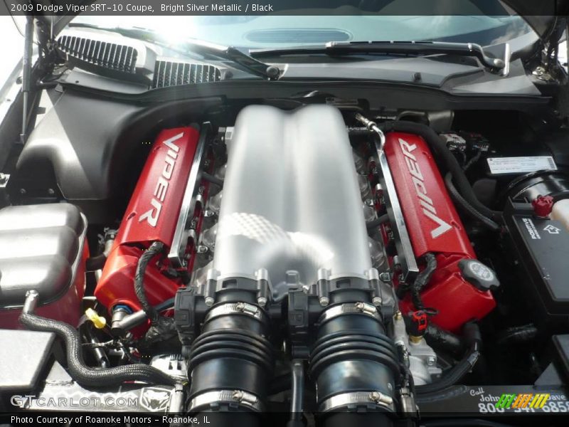  2009 Viper SRT-10 Coupe Engine - 8.4 Liter OHV 20-Valve VVT V10