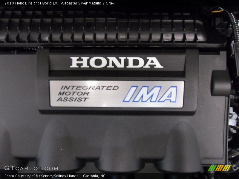 Alabaster Silver Metallic / Gray 2010 Honda Insight Hybrid EX