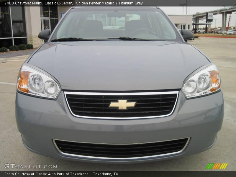 Golden Pewter Metallic / Titanium Gray 2008 Chevrolet Malibu Classic LS Sedan