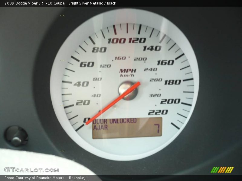  2009 Viper SRT-10 Coupe SRT-10 Coupe Gauges