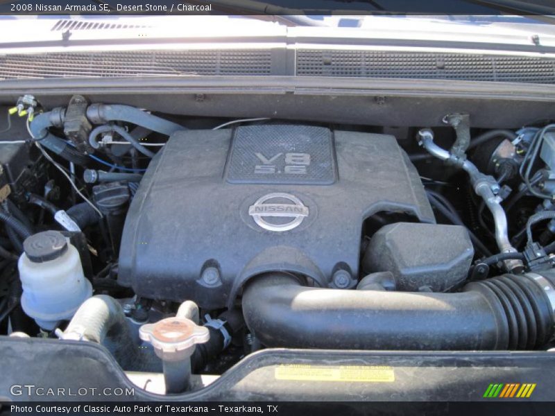 Desert Stone / Charcoal 2008 Nissan Armada SE