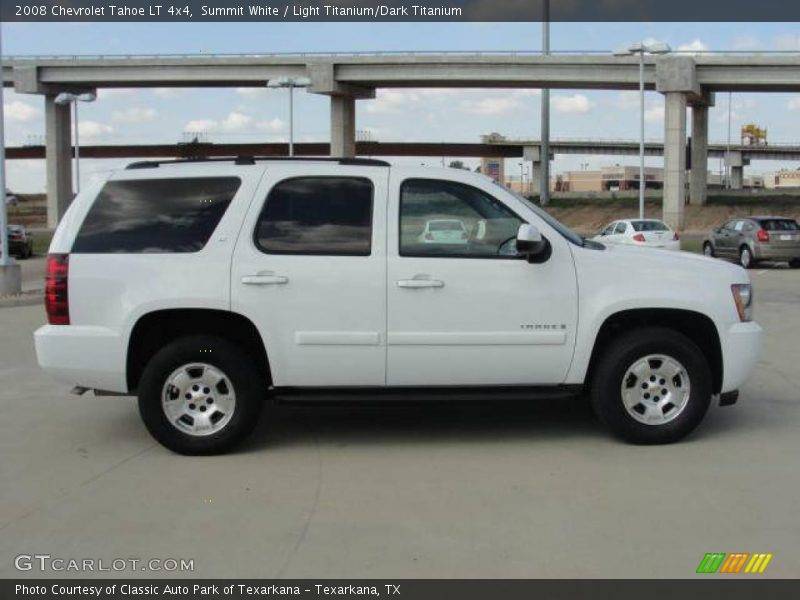 Summit White / Light Titanium/Dark Titanium 2008 Chevrolet Tahoe LT 4x4