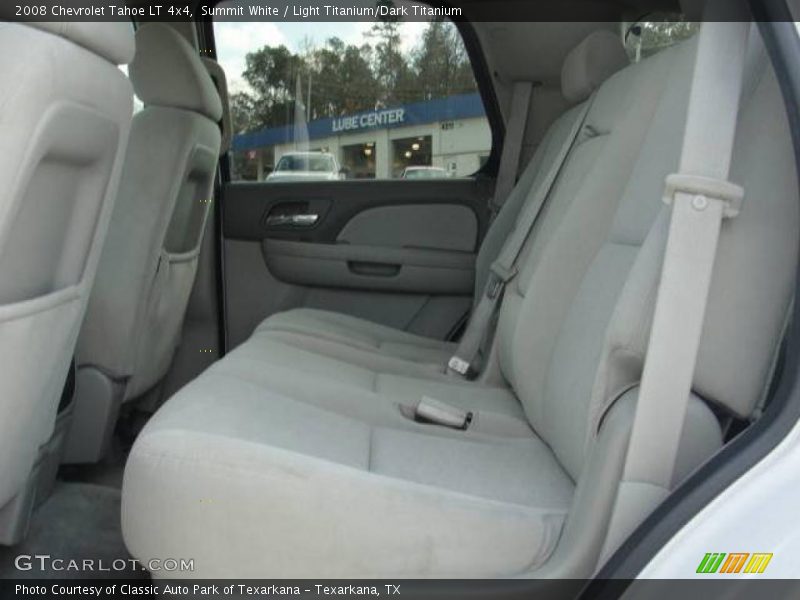 Summit White / Light Titanium/Dark Titanium 2008 Chevrolet Tahoe LT 4x4