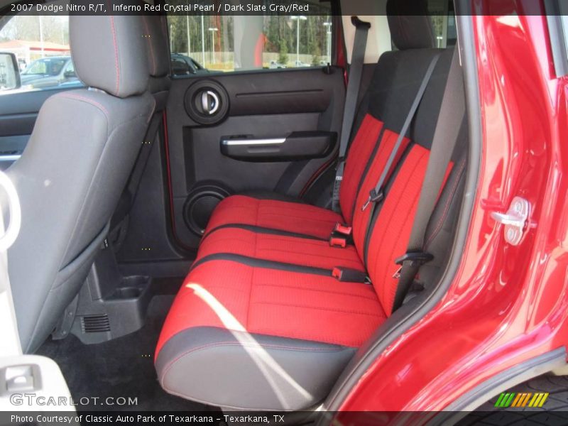 Inferno Red Crystal Pearl / Dark Slate Gray/Red 2007 Dodge Nitro R/T